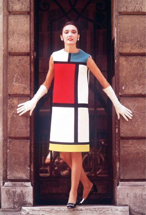 ysl mondrian dress 1965
